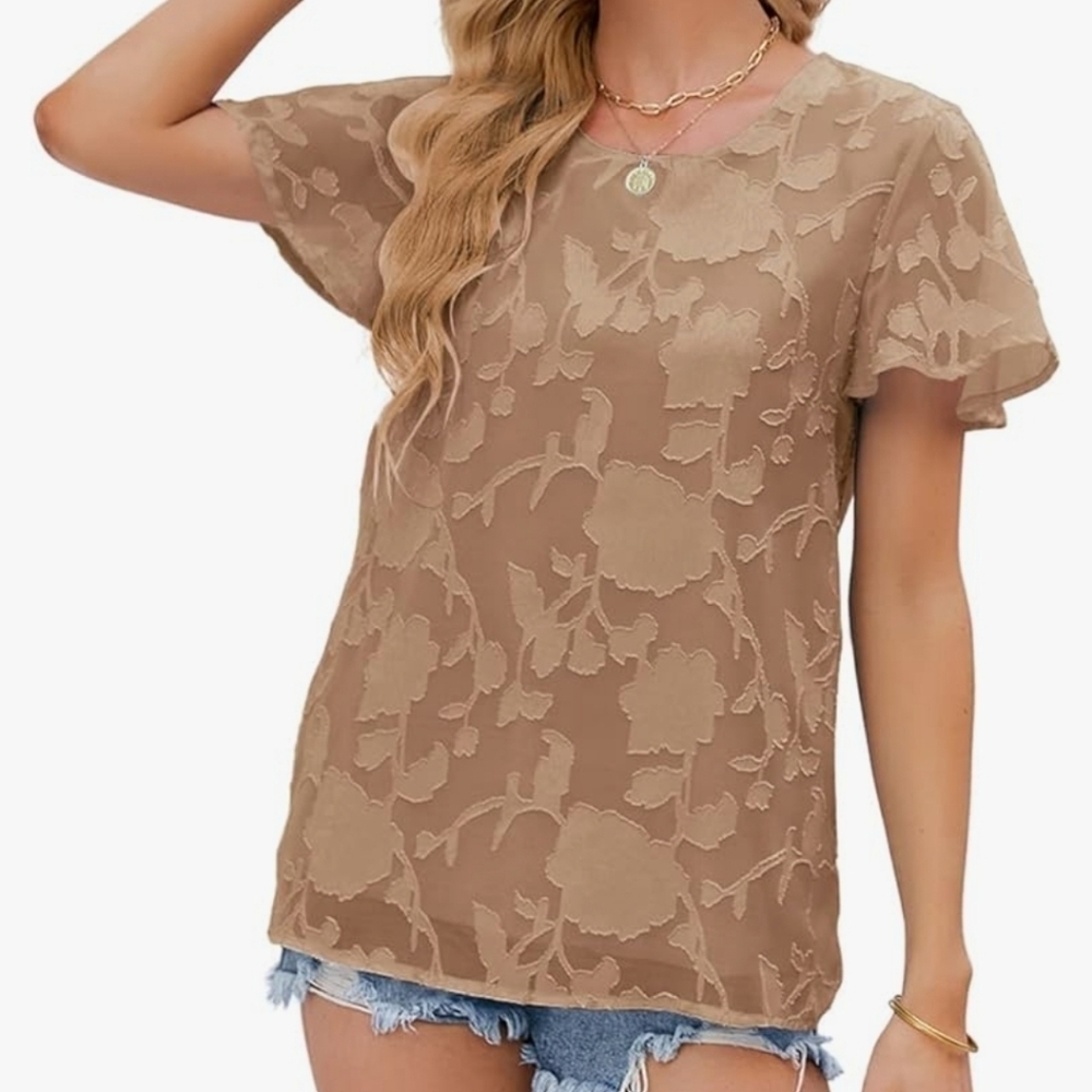 NWT Chiffon Blouse SzM
